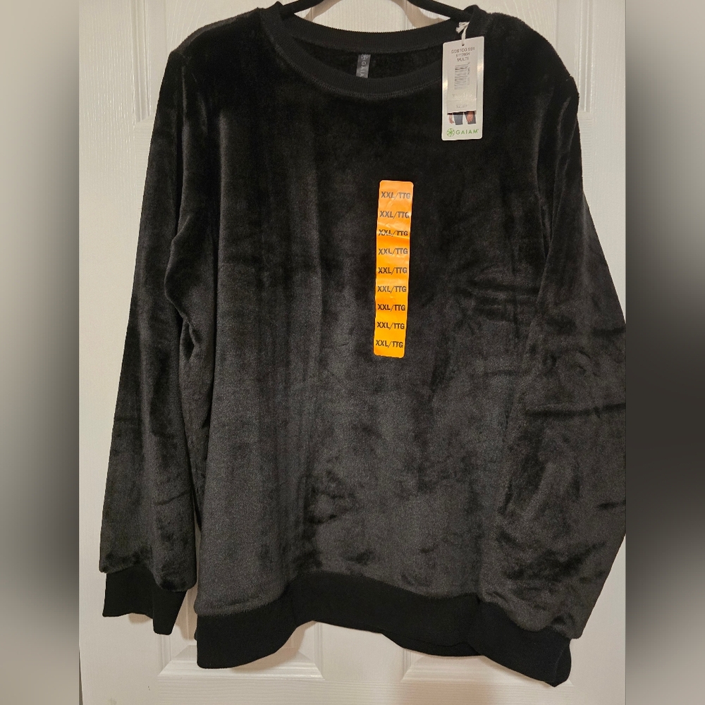 Gaiam Velour Sweater